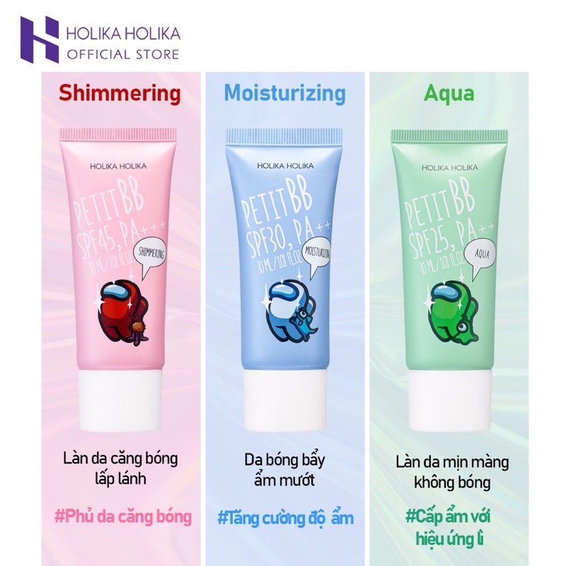 Kem nền bb cream Holika