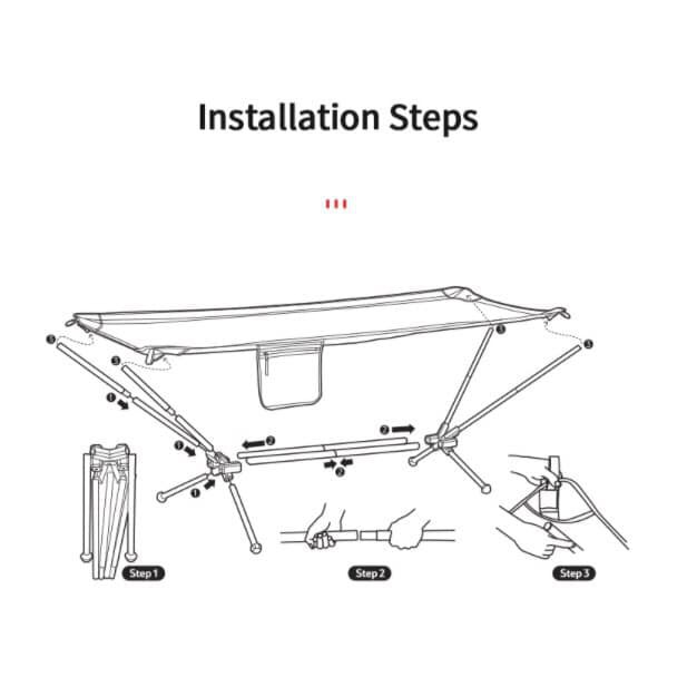 Võng Dã Ngoại Xếp Gọn Naturehike NH20JJ011