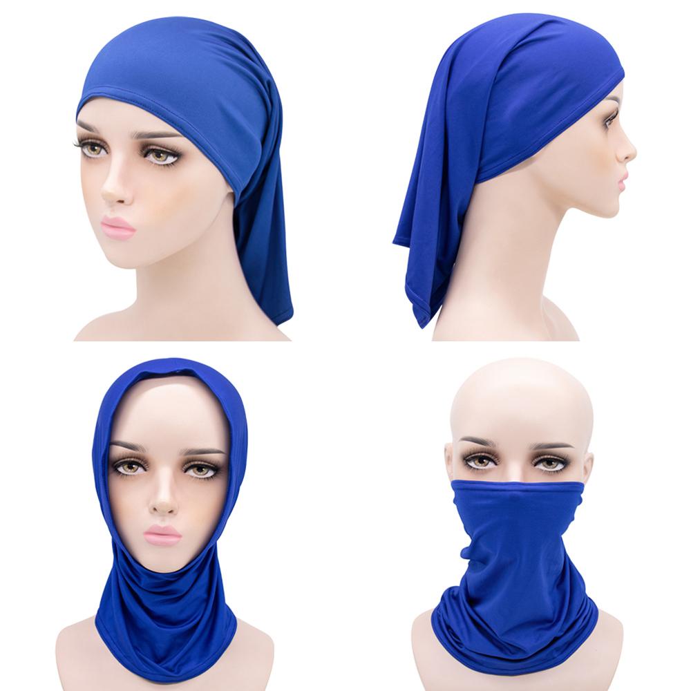Mũ Trùm Đầu Hijab Phong Cách Hồi Giáo Ấm Áp Tùy Chỉnh Thời Trang