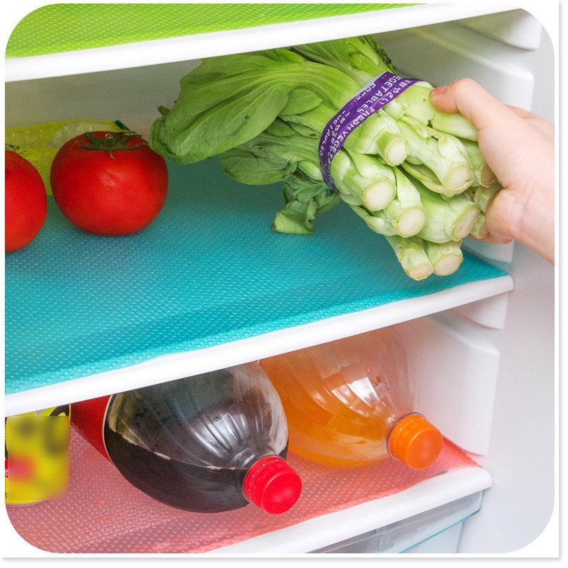 Miếng lót tủ lạnh  ⛔GIÁ SỈ⛔   Combo 4 Miếng lót làm sạch tủ lạnh, giữ cho học tự, tủ lạnh không bị hen ố, dễ vệ sinh 414