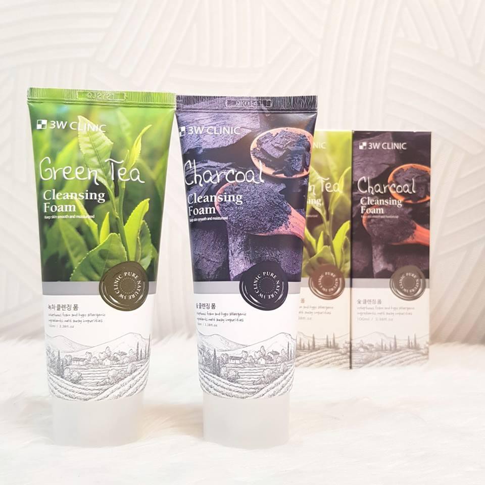 Sữa Rửa Mặt làm sạch và dưỡng da 3w Clinic Foam Cleansing 100ml _ 3W Clinic Chính Hãng | BigBuy360 - bigbuy360.vn