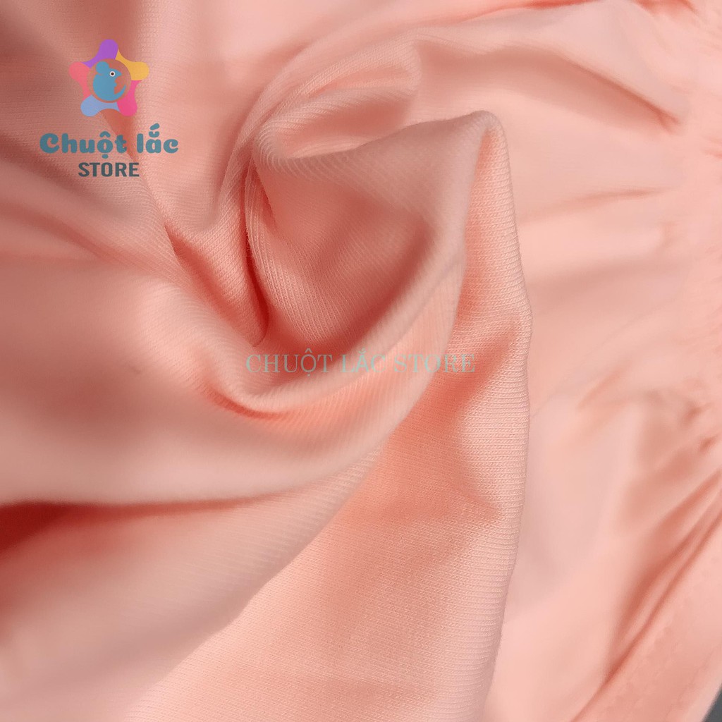 Bộ Quần Áo Bé Gái Chuột Lắc Store Give Me Thun Cotton 4 Chiều Mềm Mại Từ 7Kg Đến 20Kg( Màu Hồng, Vàng, Kem)