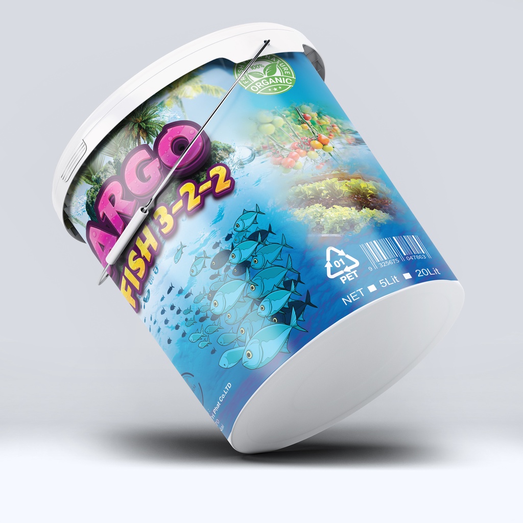 ATP Farm - CHÍNH HÃNG : THÙNG 20 LÍT PHÂN VIÊN ĐẠM CÁ HỒI Ủ MEN VI SINH - Nông nghiệp hữu cơ Nhập khẩu Châu Âu