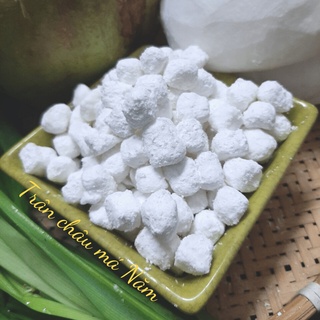 Thạch dừa non áo bột dai giòn - topping trà sữa