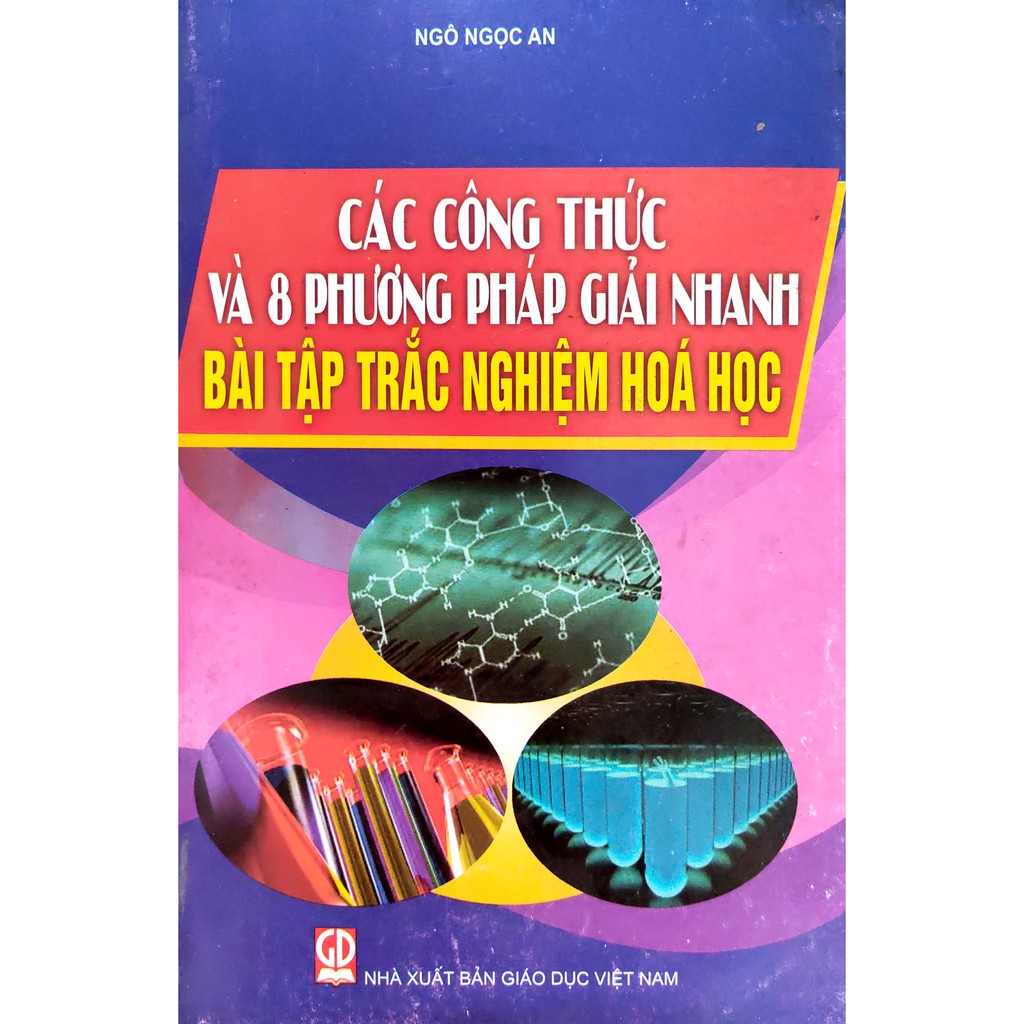 Sách - Các công thức và 8 phương pháp giải nhanh bài tập trắc nghiệm Hóa Học