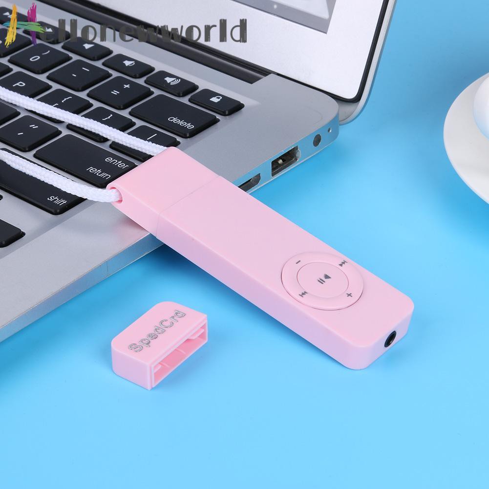 Máy Nghe Nhạc Mp3 Kiểu Dáng Thể Thao Hỗ Trợ Thẻ Tf 64gb