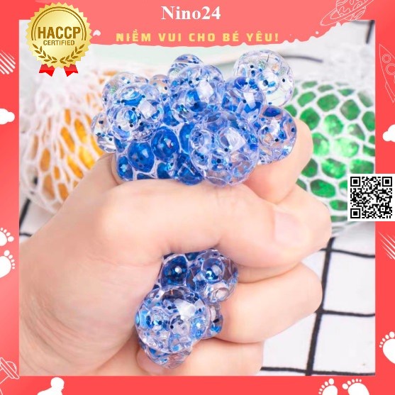 Quả bóng lưới bóp giảm stress căng thẳng Bóng bóp giảm cân thư đẹp tay gọn cơ thể 1809