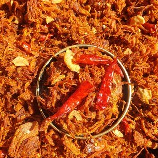 Khô Heo Cháy Tỏi - Lon 150gr