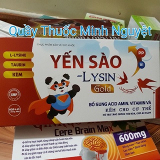 (Mẫu Mới )Yến Sào Sữa Non hỗ trợ tiêu hóa, giúp ăn ngủ ngon, bổ sung vitamin, khoáng chất cho cơ thể