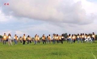 Áo phông tay lỡ hoa phản quang