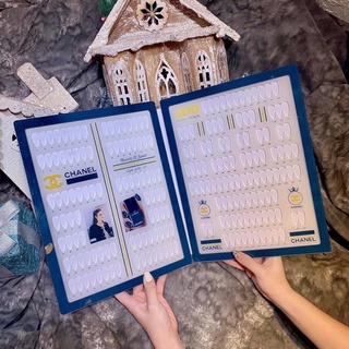 Sổ bày móng mẫu chanel 200 màu, tặng móng