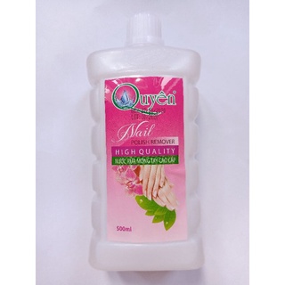 Nước rửa sơn móng hiệu Quyên chai 500ml