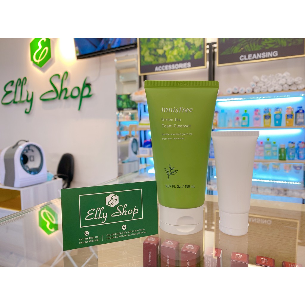 Sữa rửa mặt Innisfree Green Tea Cleansing Foam - 150ml