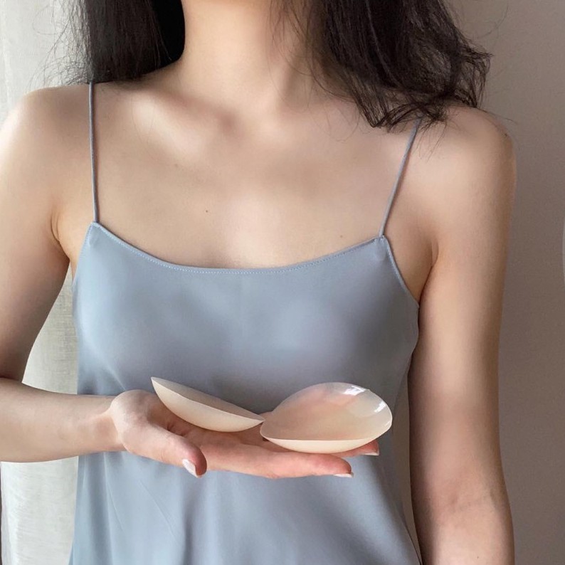 Set 2 Miếng Dán Nhũ Hoa silicon cao cấp loại 1 tàng hình diện đồ sexy QUINN BRA AB280 - Áo Lót che ti đầu ngực siêu dính