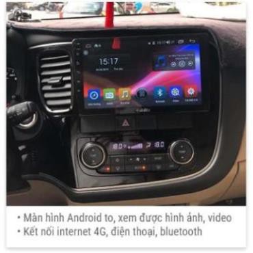 MẶT DƯỠNG XE OUTLANDER  2016  10INCH CÓ JACK NGUỒN ZIN -rẻ sập sàn