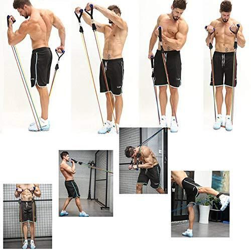 Bộ 5 Dây Ngũ Sắc Tập Full Body - Dụng Cụ Tập Gym S02