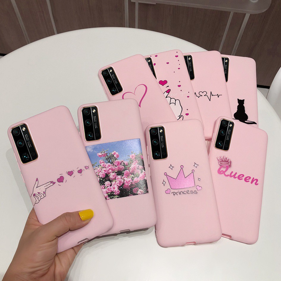 Ốp điện thoại TPU dẻo mỏng nhiều họa tiết đáng yêu tùy chọn cho Huawei Honor 30 Pro BMH-AN10 EBG-AN00