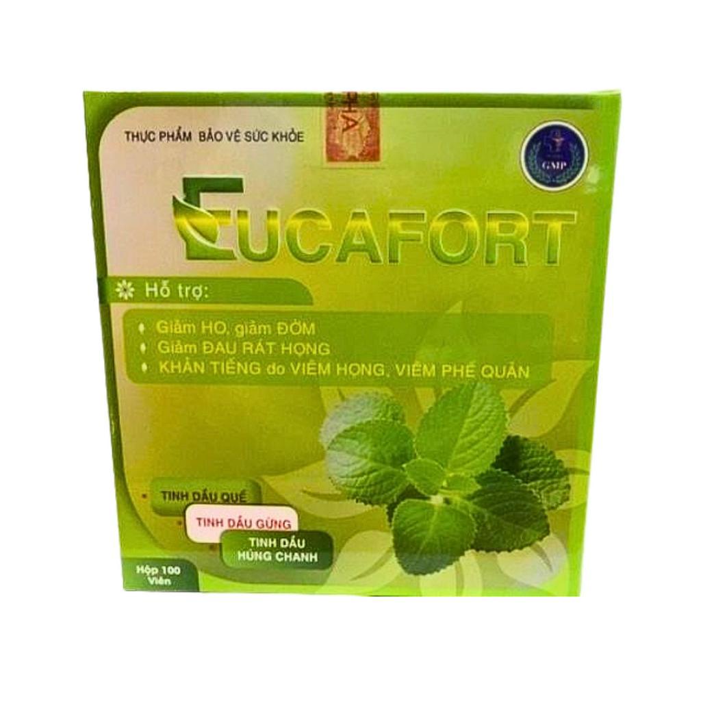 EUROSCA & EUROSCA FORT - HỖ TRỢ LÀM DỊU CƠN HO, GIẢM ĐAU RÁT HỌNG, SÁT TRÙNG HỌNG
