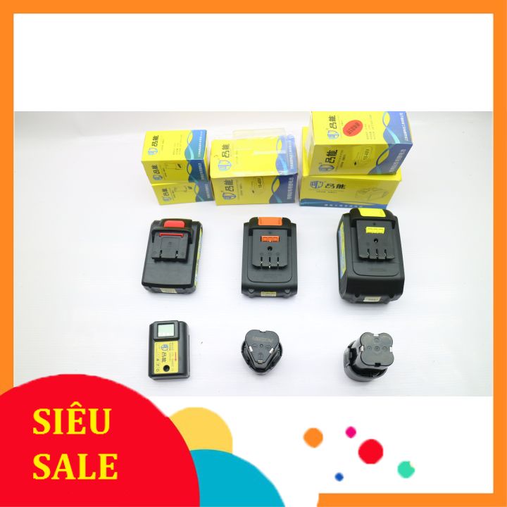 Pin 3 cell 4 cell 5 cell,10 cell 15 cell PN Hàng nội địa trung  Dành Cho Máy Khoan 12v,16.8v,21v,26v,28v,36v,72v,88v