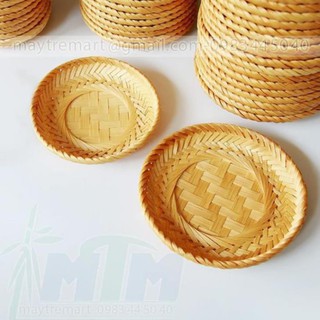 Xưởng sx- Mẹt tre hun khói đựng hạt hướng dương hàng xuất khẩu - Tre VN