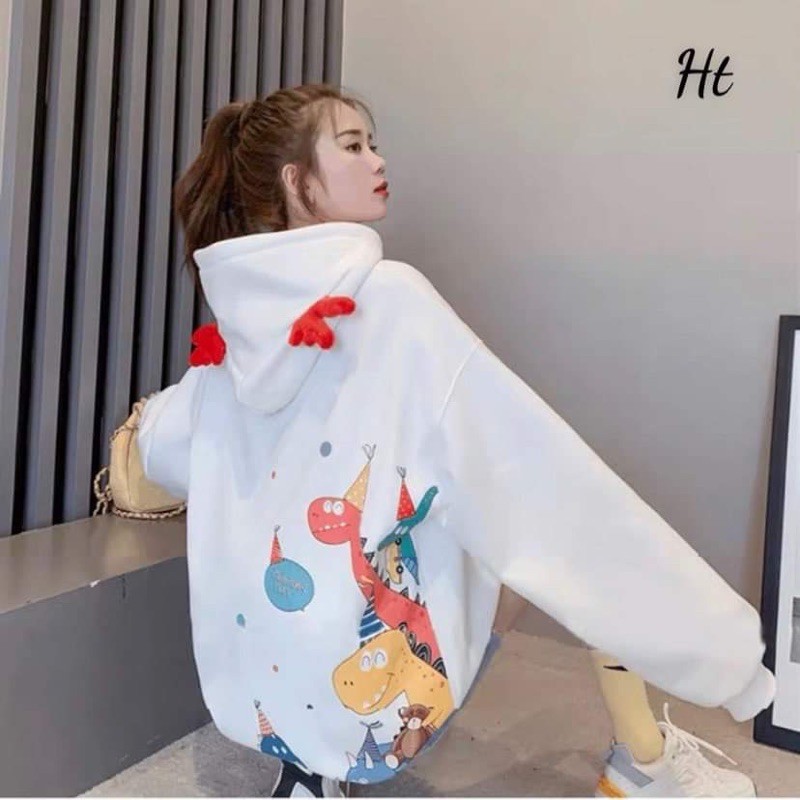 Áo hoodie sừng sunday HT12