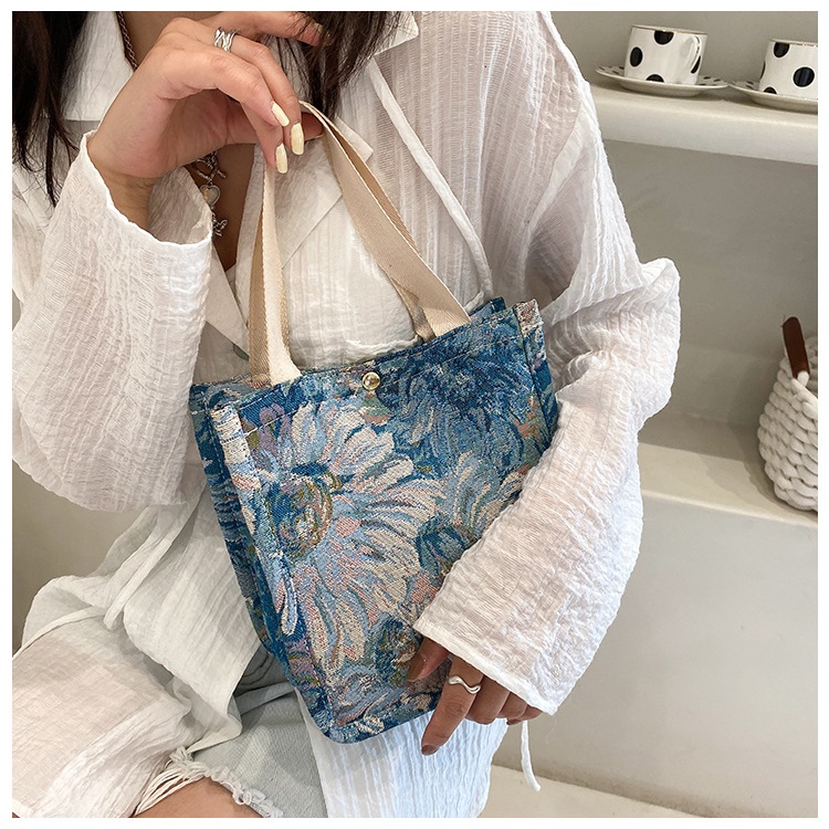 Túi Tote Đeo Vai Cỡ Lớn In Họa Tiết Dễ Thương Cho Nữ