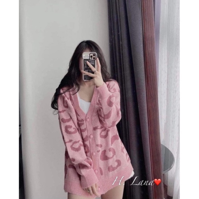 ÁO LEN CADIGAN BÁO 3 MÀU