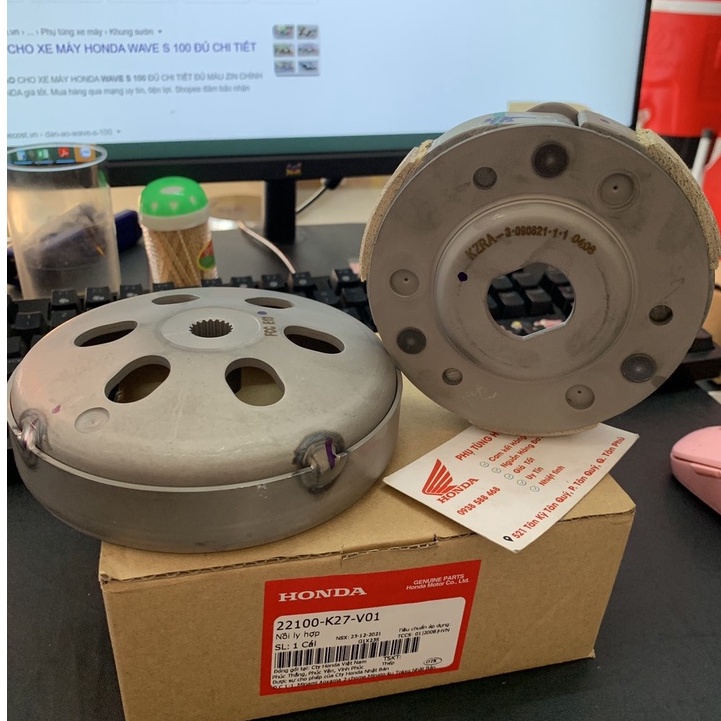 NỒI SAU AB 125 / VARIO / LEAD 125 / SH MODE / PCX ZIN HONDA