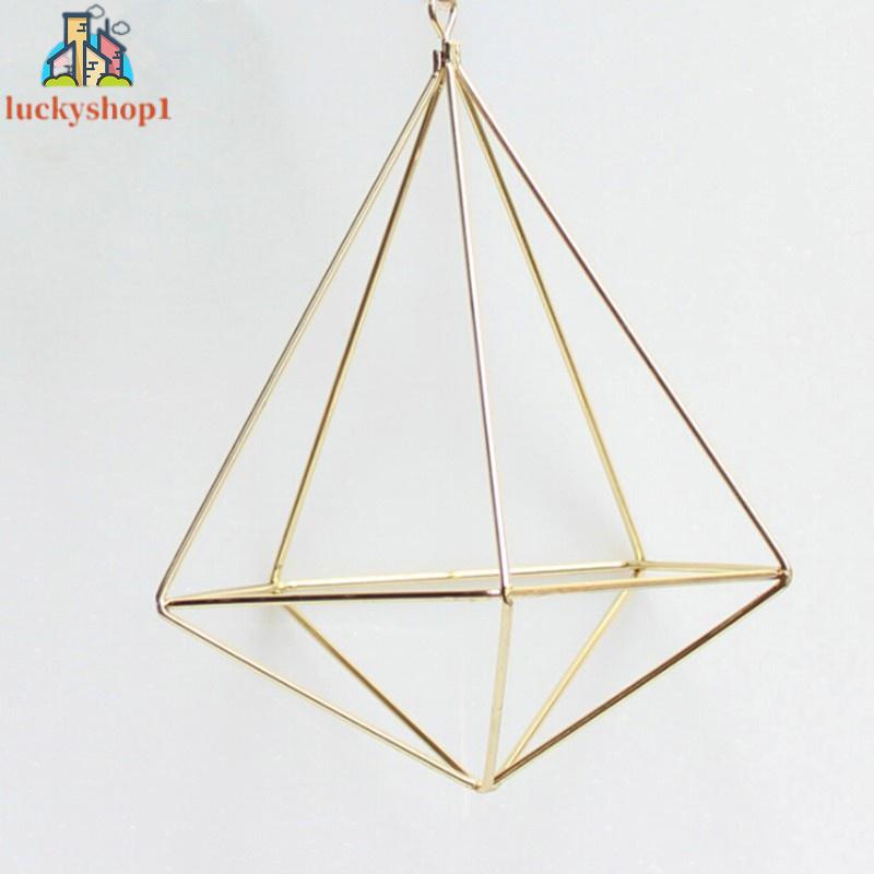 Giá Đỡ Chậu Hoa Gắn Tường Bằng Kim Loại Kiểu Dáng Hình Học Độc Đáo #An#44615#Wn12f8