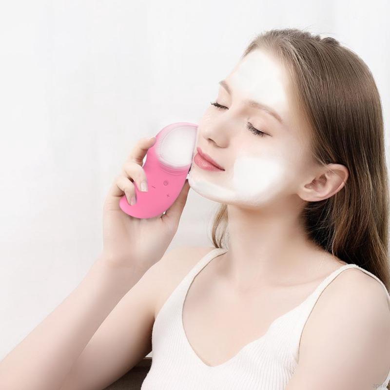 [Hàng mới về] Máy rửa mặt làm sạch sâu bằng silicon chống nước | BigBuy360 - bigbuy360.vn