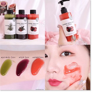 Sữa rửa mặt rau củ Super Vegitoks Cleanser