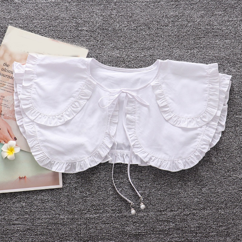 Yoioi Vòng Cổ Ren Hai Lớp Phong Cách Hoàng Gia Cho Nữ