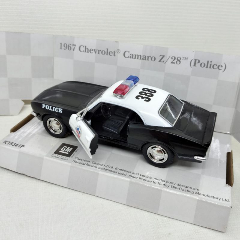 Xe Cảnh Sát Kinsmart 1967 Chevrolet Camaro Z 28 Chất Lượng Cao