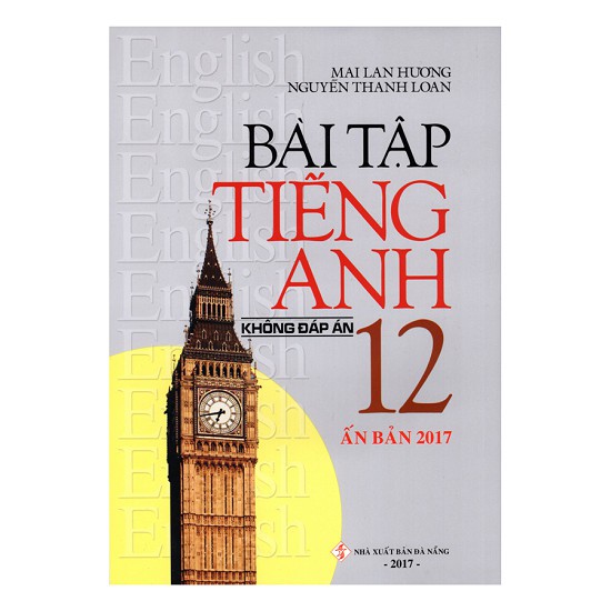 Sách - Bài bập tiếng anh 12 (không đáp án)