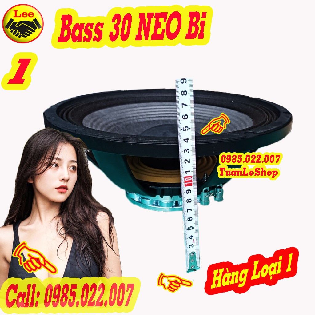 LOA BASS 30 COI 75 NEO BI  JB - HÀNG LOẠI 1 CAO CẤP - LOA 3 TẤC – GIÁ 01 LOA