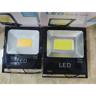 Đèn pha led công trình , sân bóng , xưởng nhà chuyên dùng cob 150w/200w ip66 siêu sáng siêu dày