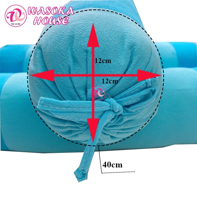 Cặp gối ôm cho bé 50cm, vải cotton cara đắp hình sao nhiều màu dễ thương, gối êm ái mềm mại phù hợp cho bé dưới 1 tuổi