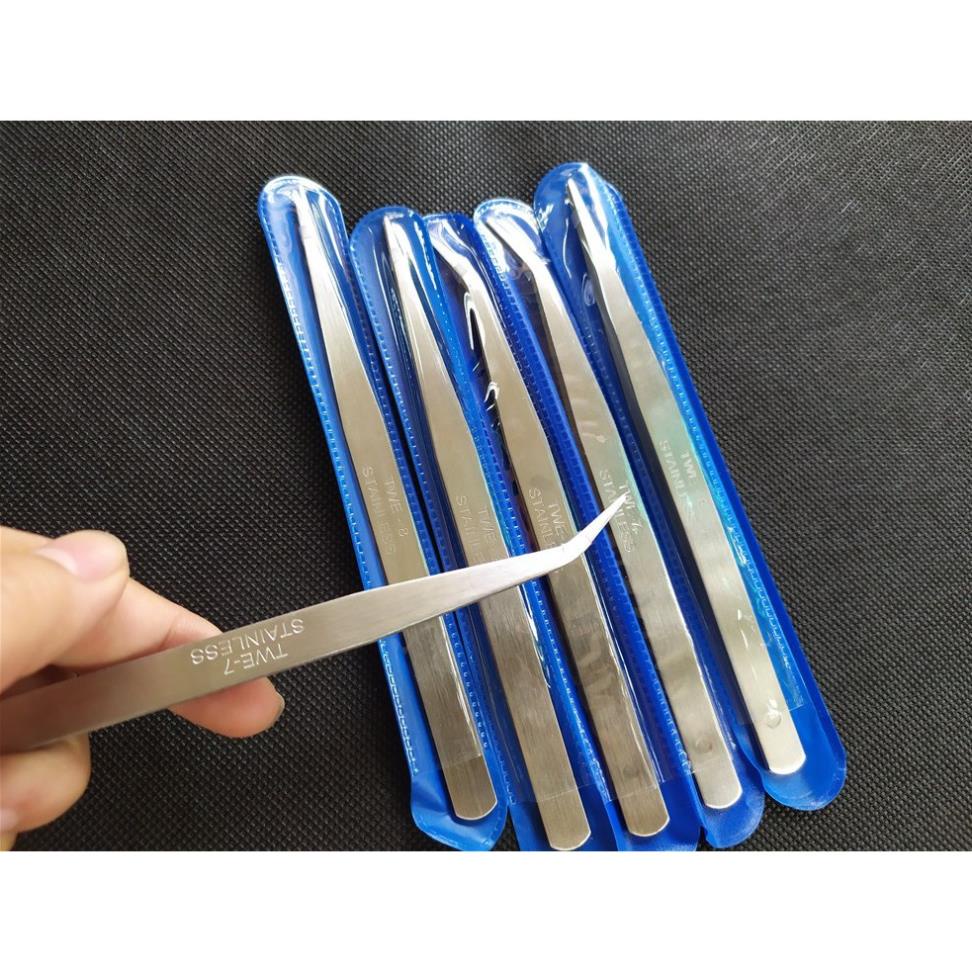 Nhíp gấp chỉ bằng thép không gỉ cong & thẳng