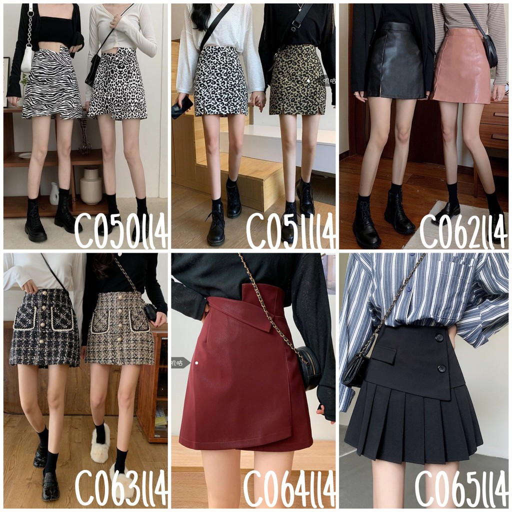 [Order] Chân Váy Chữ A Họa Tiết Bigsize