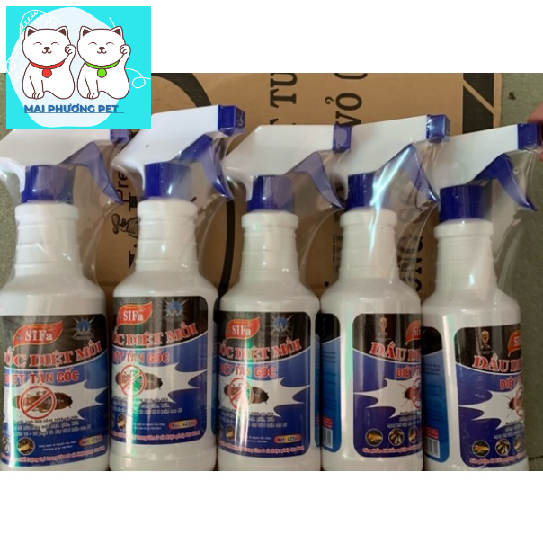 SIFA -Thuốc diệt mối dạng xịt tiện dụng chai lớn 500gr diệt mối và mọt gỗ an toàn và hiệu quả