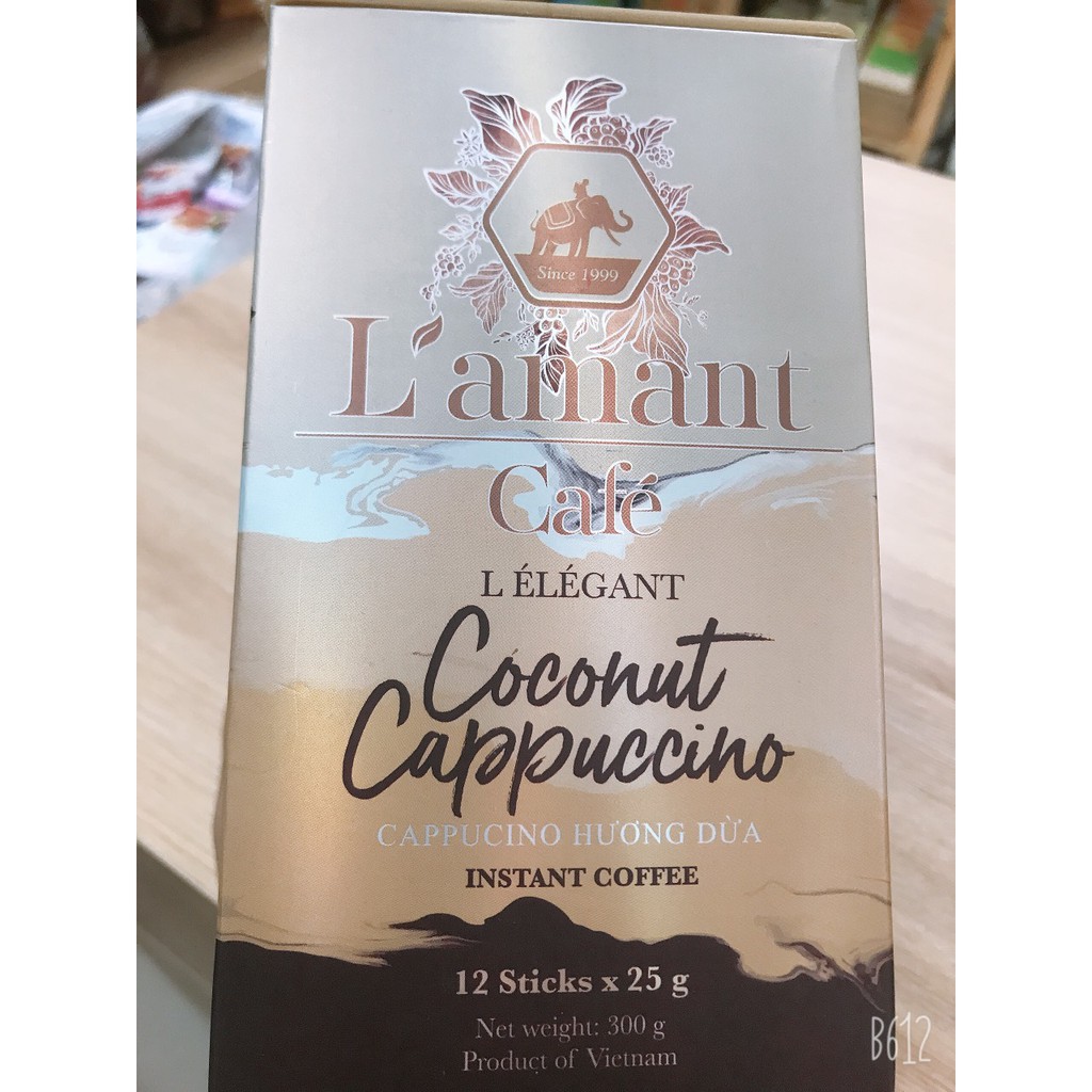 Cà phê Coconut Capuccino L"amant  300gr