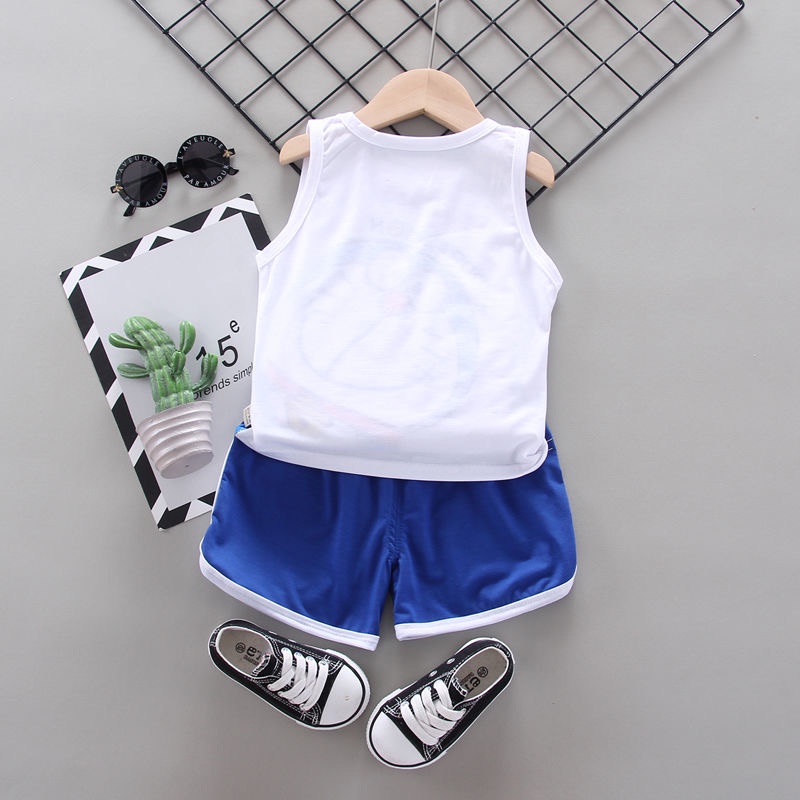 Set bộ đồ thun cộc tay hoạ tiết Doraemon cho bé trai & bé gái  N00876