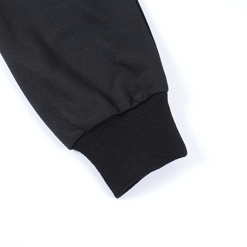 Áo Hoodie Tay Dài Dáng Rộng In Hình Xương Cá Tính Thời Trang Đường Phố Cho Nữ