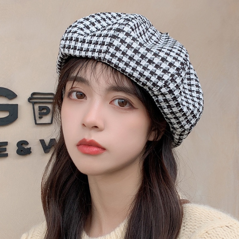 Mũ nồi họa sĩ thời trang thu đông phong cách Hàn Quốc cho bé