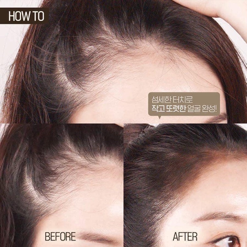 PHẤN ĐÁNH CHE HÓI TÓC #MAMONDE #PANGPANG HAIR SHADOW