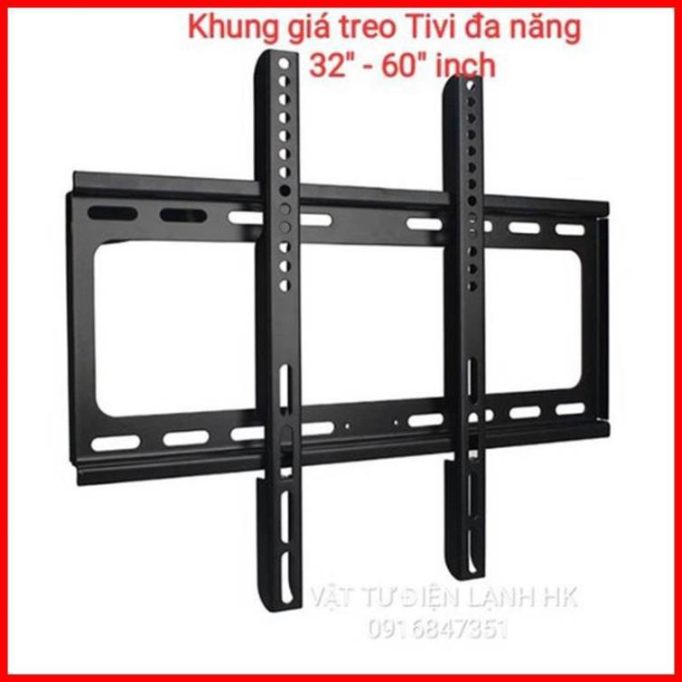 RẺ NHẤT Giá treo ti vi thẳng sát tường Cao Cấp 32inch - 42inch - khung treo tivi sát tường