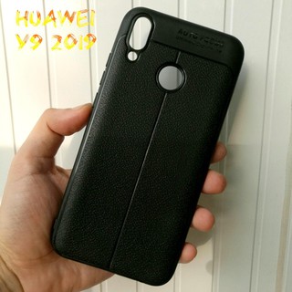 Ốp Lưng Dẻo Đen Chống sốc Autofocus Huawei Y9 2019