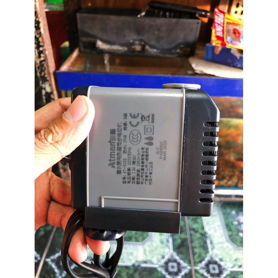 BƠM LỌC HỒ CÁ ATMAN AT305S 13W 1200L/H 1 MÉT 3