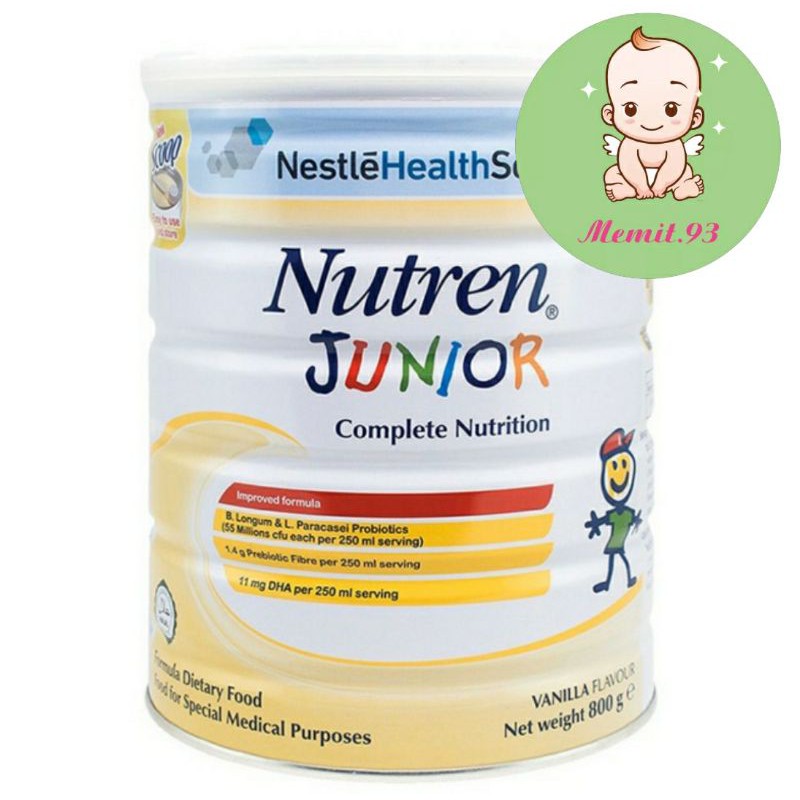 Sữa bột nutren junior 800g