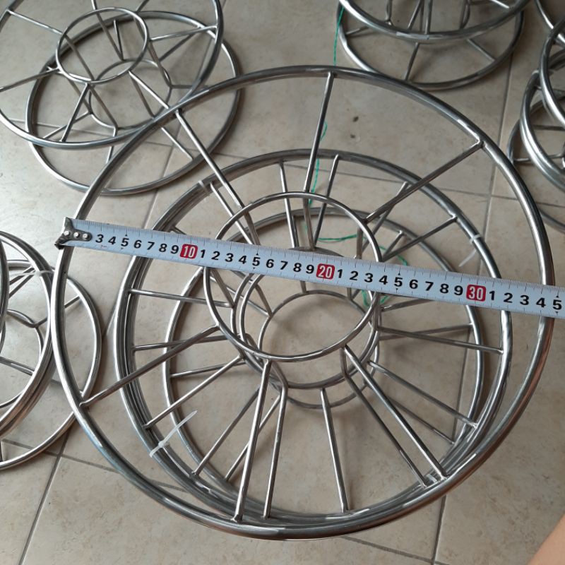 Guồng cuộn dây diều, guồng inox- 304. size D16- D20- 25cm- 30cm và 35cm.